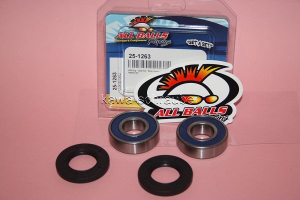All Balls Radlager Satz Radlagersatz hinten rear Hinterrad Honda VT800 Shadow