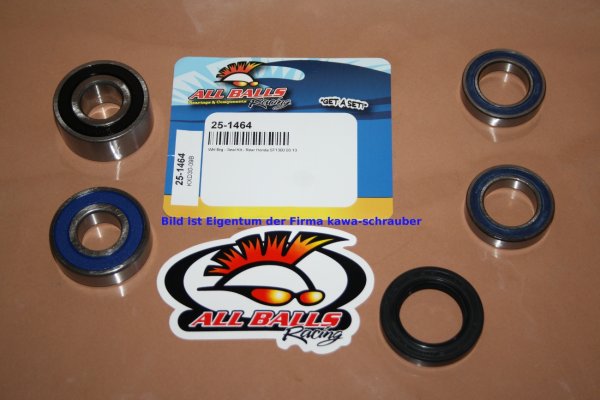 All Balls Radlager Satz Radlagersatz hinten rear Hinterrad Honda ST1300