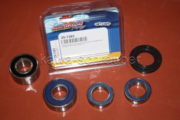 All Balls Radlager Satz Radlagersatz hinten rear Hinterrad VTX1300 / R