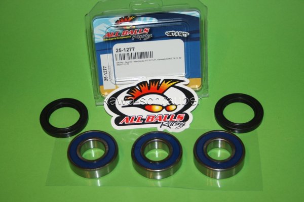 All Balls Radlager Satz Radlagersatz hinten rear Hinterrad Kawasaki 350 S2 / Mach II