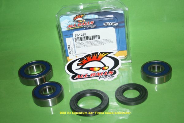 All Balls Radlager Satz Radlagersatz hinten rear Hinterrad Kawasaki Z1100GP / ZX1100A Bj. 83-85