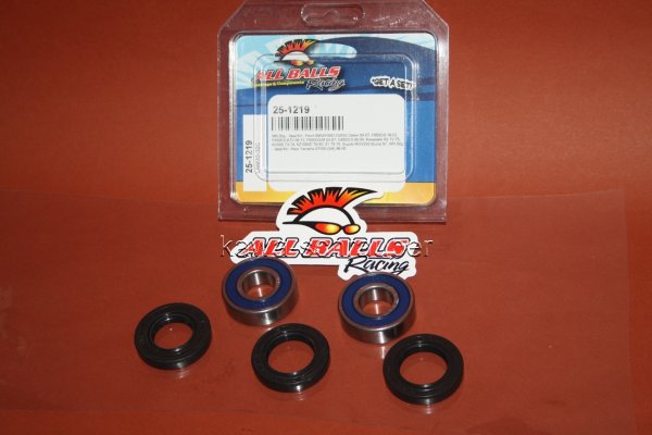 All Balls Radlager Satz Radlagersatz vorne front Vorderrad Kawasaki KH500 Bj. 1973-1974