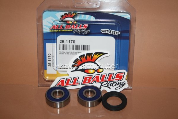 All Balls Radlager Satz Radlagersatz vorne front Vorderrad Suzuki GN250