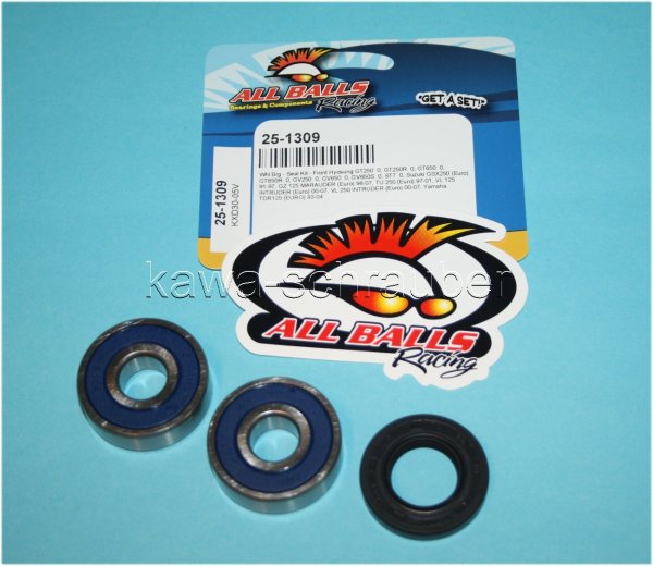 All Balls Radlager Satz Radlagersatz vorne front Vorderrad Yamaha TDR125 (EURO)