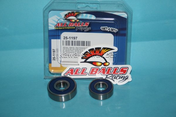All Balls Radlager Satz Radlagersatz hinten rear Hinterrad Yamaha TZR125 RH