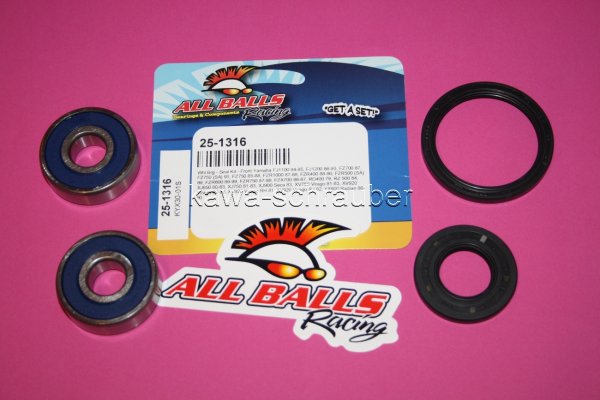 All Balls Radlager Satz Radlagersatz vorne front Vorderrad Yamaha FJ1100