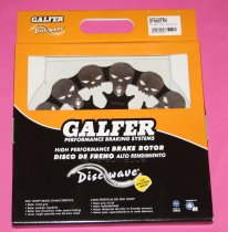 Galfer Skull Totenkopf Bremsscheibe vorne schwimmend HD Harley Davidson 1450 FXSTD Softail Deuce