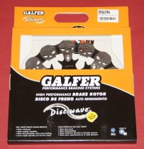 Galfer Skull Totenkopf Bremsscheibe hinten schwimmend HD Harley Davidson XL 1200 Sportster Roadster