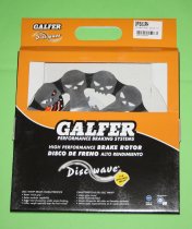 Galfer Skull Totenkopf Bremsscheibe hinten schwimmend HD Harley Davidson 1450 FLHTCUI Ultra CL Electra Glide