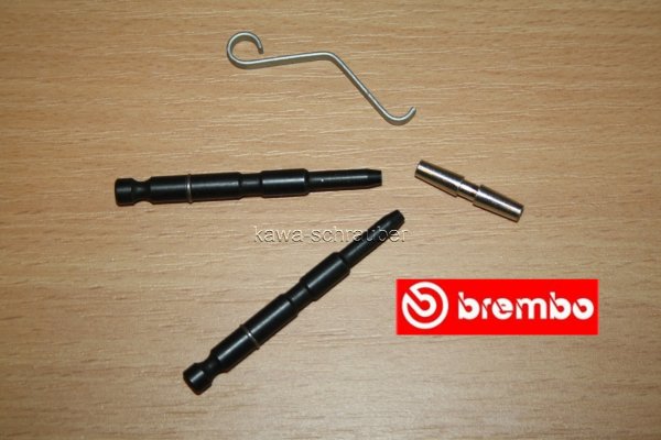 BREMBO 2x Stift und Spange Stiftsatz 20.2742.10 für Bremszange P2F 08