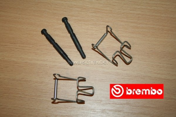 BREMBO 2x Stift und Spange Stiftsatz 22.4849.56 für Bremszange P4 34 / 34A