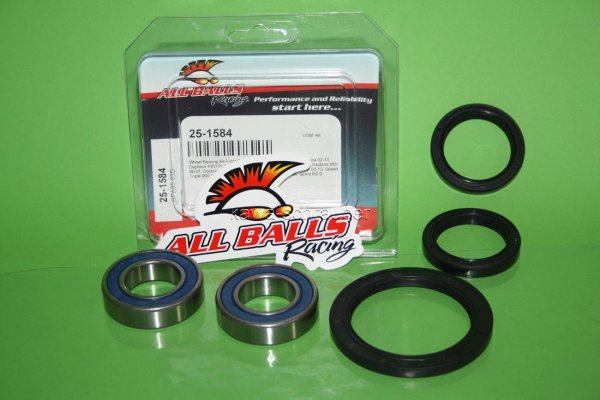 All Balls Radlager Satz Radlagersatz vorne front Vorderrad Triumph 955 Speed Triple Bj. 1999-2001