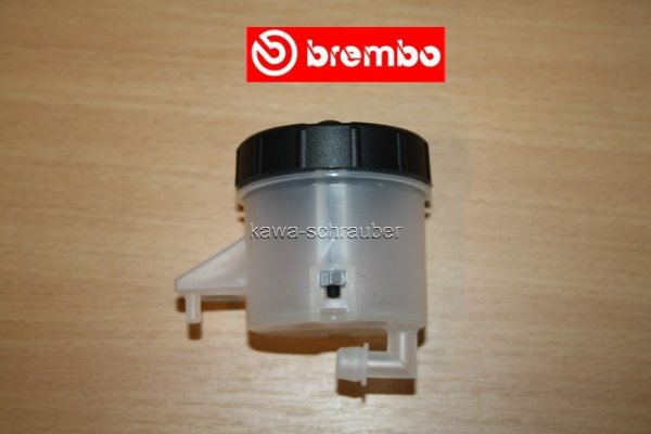 BREMBO 10.4446.61 Ausgleichsbehälter Bremse Bremsflüssigkeit 45ml Abgang 90° abgewinkelt Bremsflüssigkeitsbehälter
