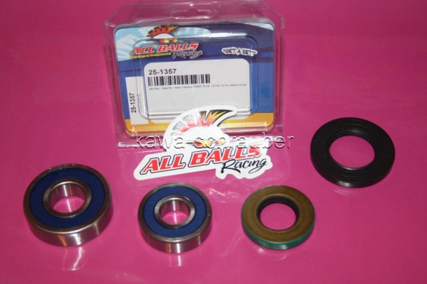All Balls Radlager Satz Radlagersatz hinten rear Hinterrad Yamaha TX650