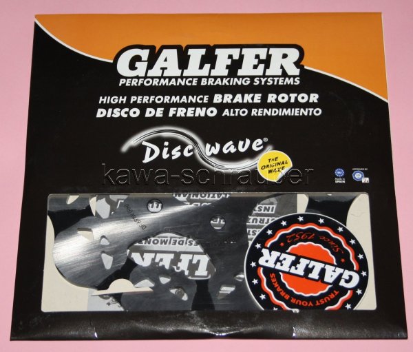 Galfer Skull Totenkopf Bremsscheibe DF691RH Lochkreis 82,5mm starr Durchmesser 56 / 254