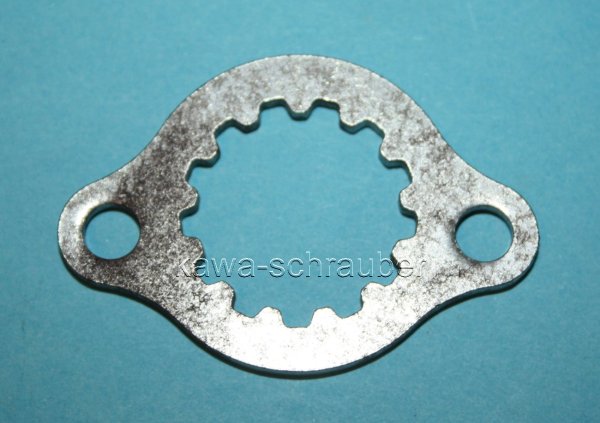 Sicherungsblech Ritzelmutter vorne Honda VT600 XL650V u.a.