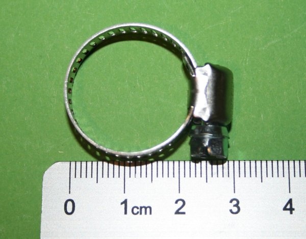 Kühlerschlauchklemme Schlauchklemme Schlauchschelle Klemme 8mm für 22mm Schläuche verzinkt