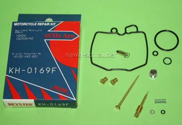 Keyster KH-0169F Reparatursatz Vergaser Honda CB250 Euro CB250N