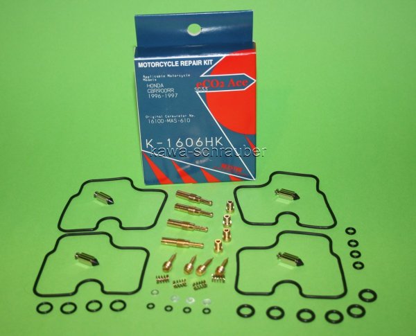 Keyster K-1606HK Reparatursatz Vergaser Honda CBR900RR Fireblade 900 SC33 Bj. 1996-1997