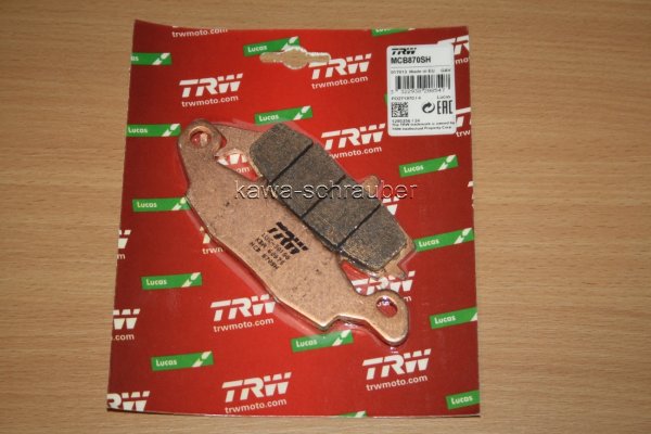 Sinter Bremsbeläge hinten Suzuki M1800 Intruder Bj. 2006-2015