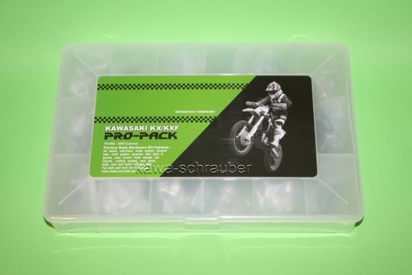 SPEC-X Schraubensatz Offroad 154-teilig Kawasaki KX und KXF