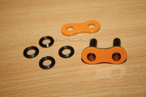 RK DD520XSO Hohlnietschloß Nietschloß Hohlniete orange