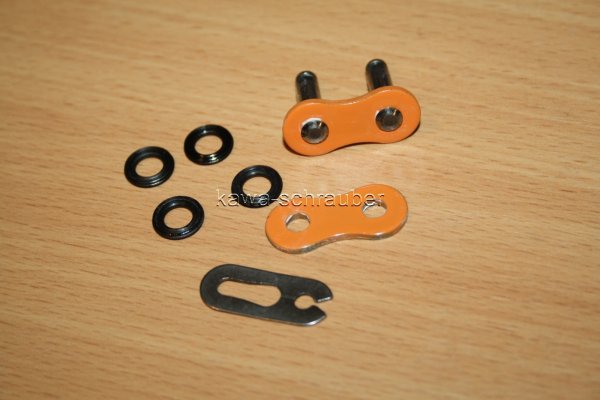 RK DD520XSO Clipschloss Bügelschloß Klammerschloß orange