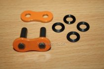 RK DD525XSO Vollnietschloß Nietschloß Vollniete orange