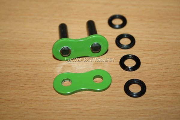 RK MM530XSO Vollnietschloß Nietschloß Vollniete grün gruen