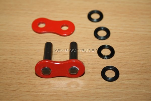 RK RR530XSO Vollnietschloß Nietschloß Vollniete rot