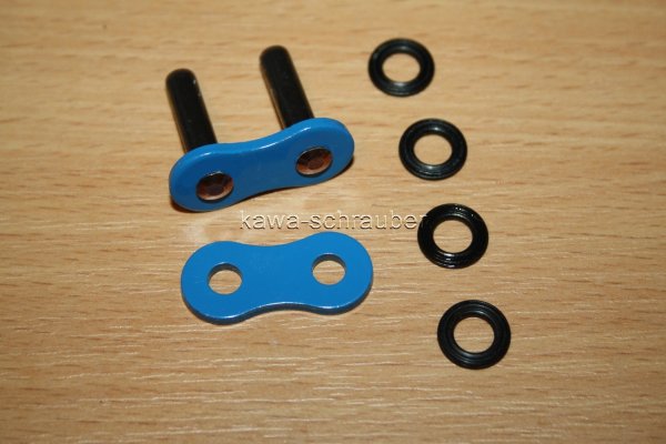 RK BB530XSO Hohlnietschloß Nietschloß Hohlniete blau