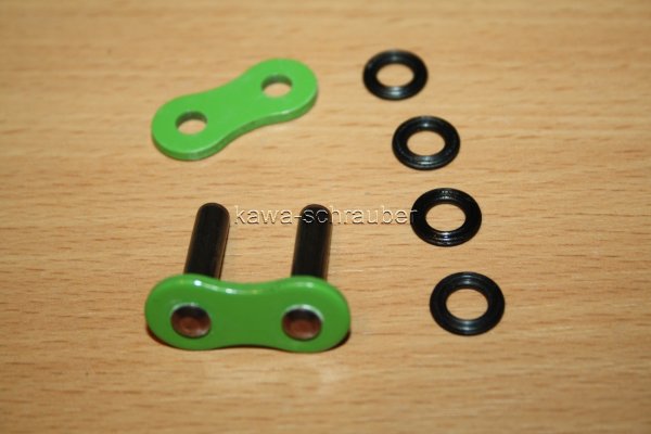 RK MM530XSO Hohlnietschloß Nietschloß Hohlniete grün gruen