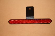 Reflektor rot mit universal Halter 132 x 13 mm E-geprüft