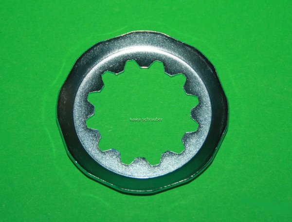 Sicherungsblech Ritzelmutter vorne Kawasaki