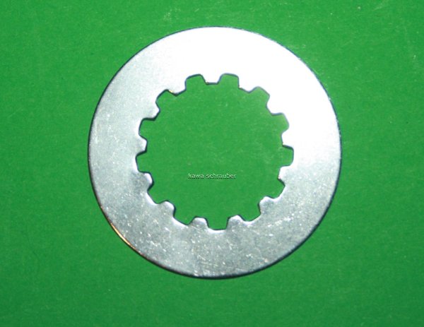 Sicherungsblech Ritzelmutter vorne Kawasaki