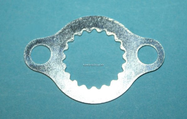 Sicherungsblech Ritzelmutter vorne Honda