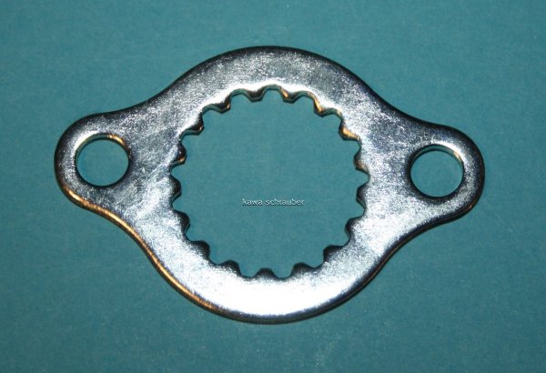 Sicherungsblech Ritzelmutter vorne Honda