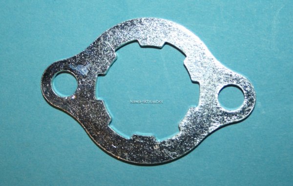 Sicherungsblech Ritzelmutter vorne Honda