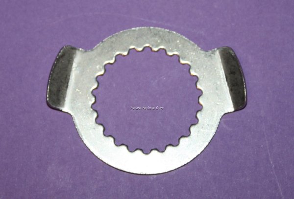 Sicherungsblech Ritzelmutter vorne Yamaha