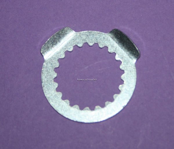 Sicherungsblech Ritzelmutter vorne Yamaha