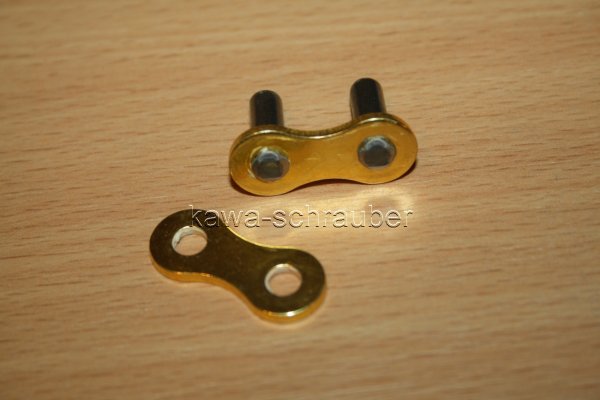 RK GB520MXZ4 Vollnietschloß Nietschloß Nietschloss Vollniete gold 520MXZ4