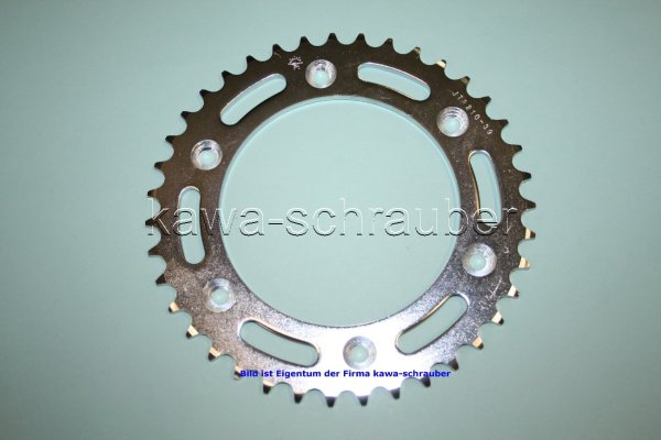 Kettenblatt / Ritzel hinten 39 Zähne Honda XR125L ab Bj. 2003 (geänderte Übersetzung)