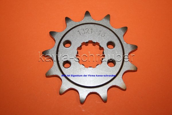 Ritzel vorne 13 Zähne Honda CBF250 ab Bj. 2004 (Standard Übersetzung)