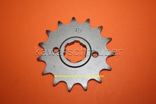 Ritzel vorne 15 Zähne Honda CB250 RS-C (geänderte Übersetzung)