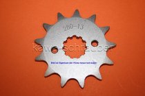 Ritzel vorne 13 Zähne Honda NX250 Dominator Typen MD21 MD025 (Standard Übersetzung)
