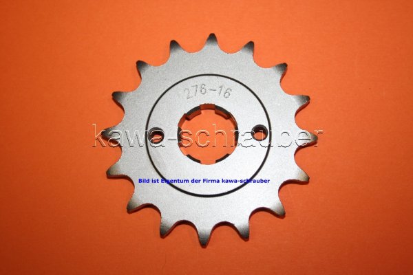 Ritzel vorne 16 Zähne Honda CB400N N-B,C Bj. 1981-1982 Typ CB400N (Standard Übersetzung)