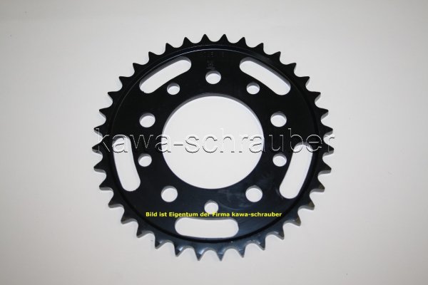 Kettenblatt / Ritzel hinten 36 Zähne Honda CB450 N-F Typ PC14 (Standard Übersetzung)