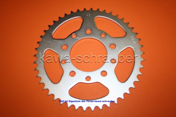 Kettenblatt / Ritzel hinten 46 Zähne Honda CB500 Typ PC26 (geänderte Übersetzung)