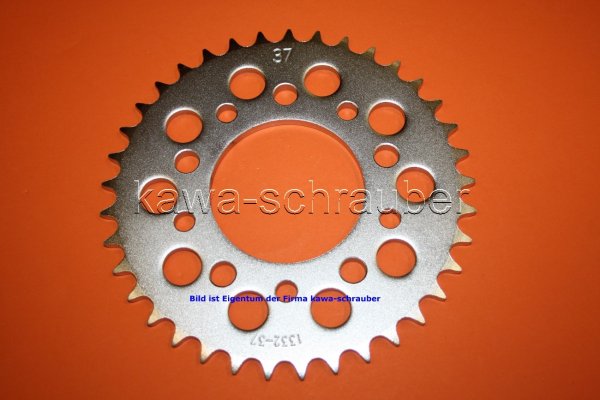 Kettenblatt / Ritzel hinten 37 Zähne Honda XBR500 (geänderte Übersetzung)