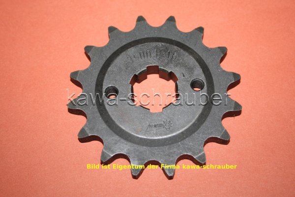 Ritzel vorne 16 Zähne Honda CBX550 F ab Bj. 1983 Typ PC04 (Standard Übersetzung)